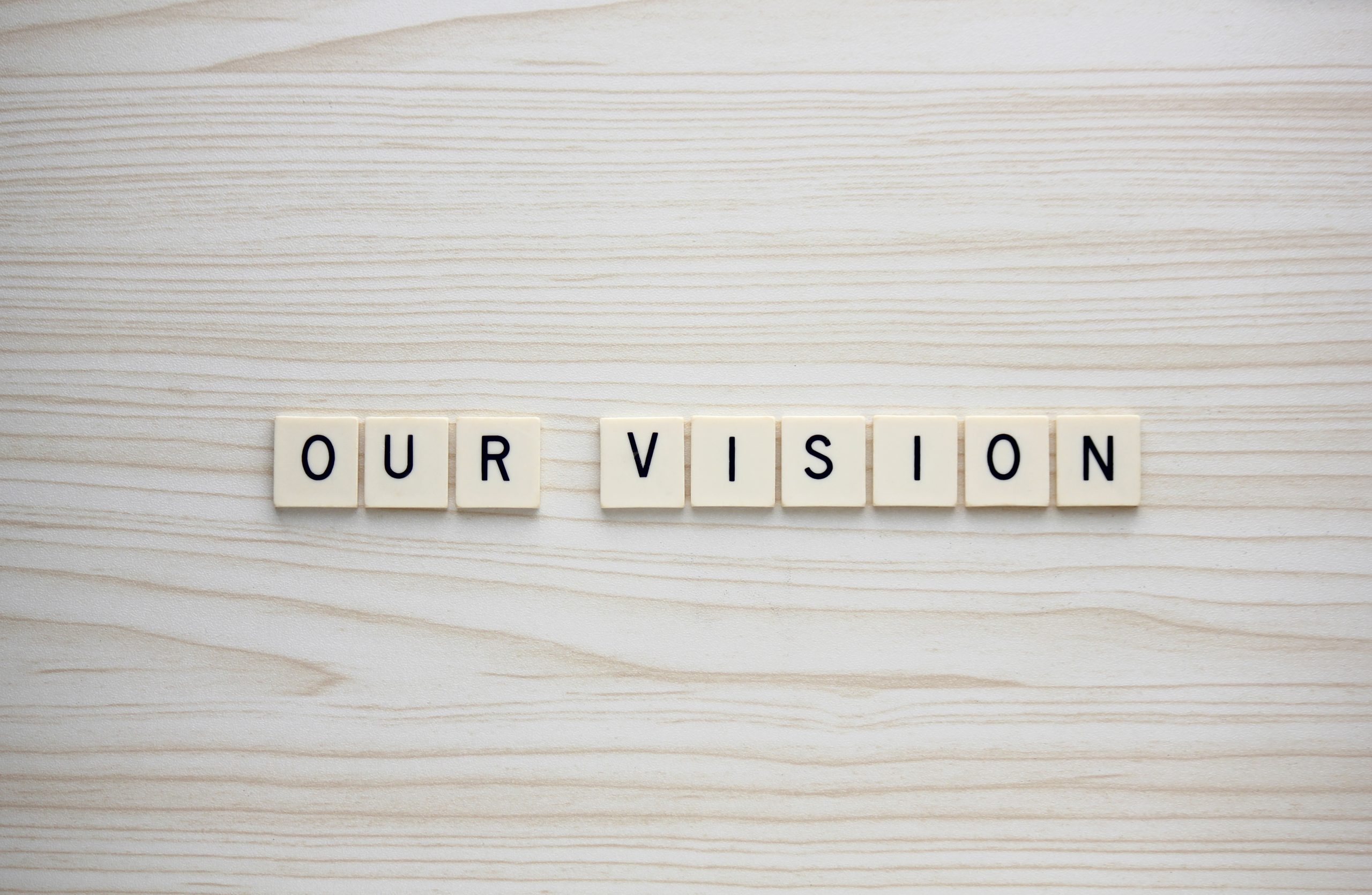 our vision scaled